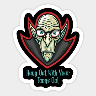 Nosferatu Vampire Sticker